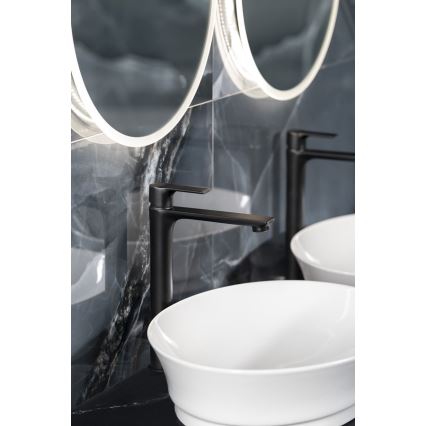 Sapho - Umyvadlová baterie PAX 31,5 cm matná černá