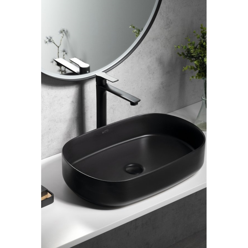 Sapho - Umyvadlová baterie PAX 31,5 cm matná černá