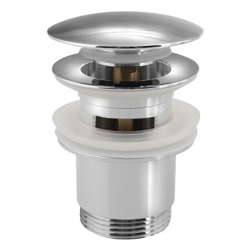 Sapho - Umyvadlová výpusť pr. 6,7 cm lesklý chrom