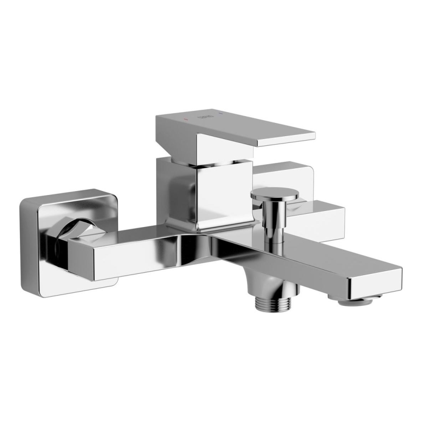 Sapho - Vanová baterie CUBEMIX lesklý chrom
