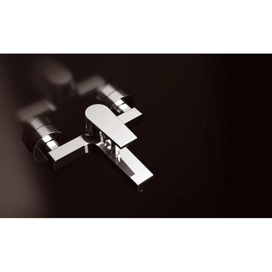 Sapho - Vanová baterie KAI lesklý chrom