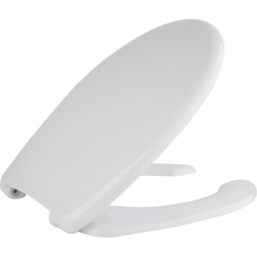 Sapho - Záchodové prkénko pro osoby se zdravotním postižením bílá/duroplast