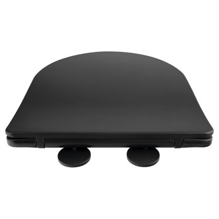 Sapho - Záchodové prkénko SoftClose PACO černá