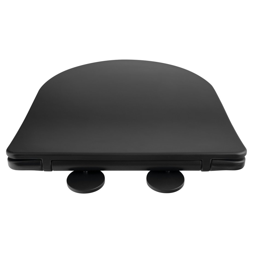 Sapho - Záchodové prkénko SoftClose PACO černá