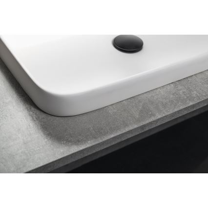 Sapho - Zápustné umyvadlo 55x39 cm keramika/bílá