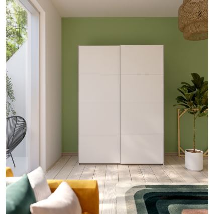 Šatní skříň KARO 150x210 cm bílá