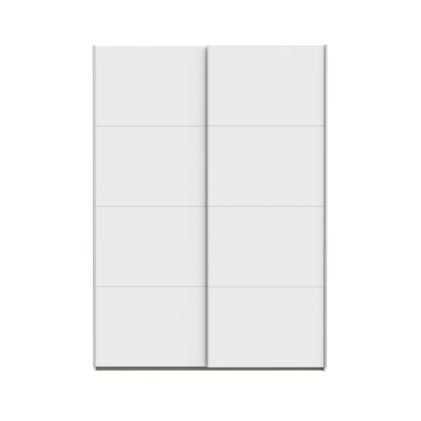 Šatní skříň KARO 150x210 cm bílá
