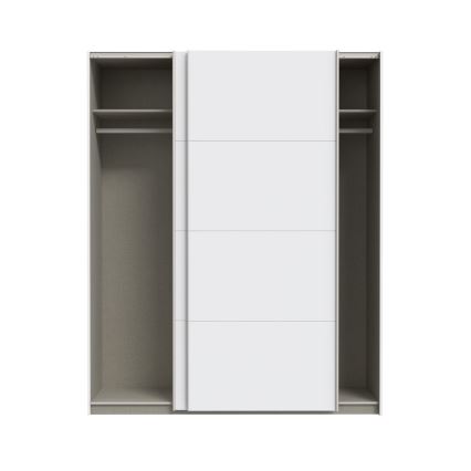 Šatní skříň KARO 170x210 cm bílá