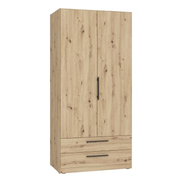 Šatní skříň MARO 100x213 cm dub artisan