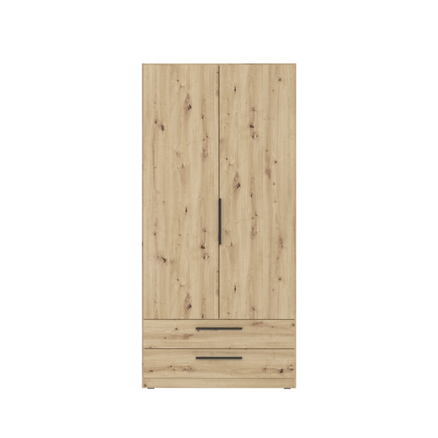 Šatní skříň MARO 100x213 cm dub artisan