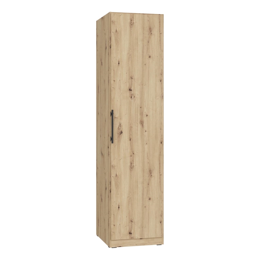 Šatní skříň MARO 51x213 cm dub artisan