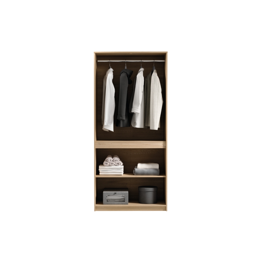 Šatní skříň MIYABI 90x198x52 cm dub cremona