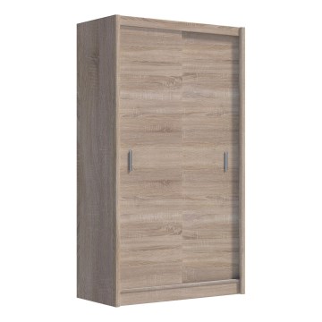 Šatní skříň s posuvnými dveřmi SAPHIRA 150x215 cm dub sonoma