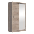 Šatní skříň se zrcadlem SABRINA 150x215 cm dub sonoma