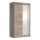 Šatní skříň se zrcadlem SABRINA 150x215x61 cm dub sonoma