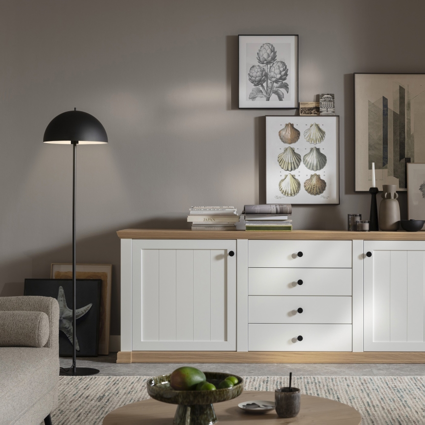 Schöner Wohnen 11727-18 - Stojací lampa ALI 1xE27/25W/230V černá