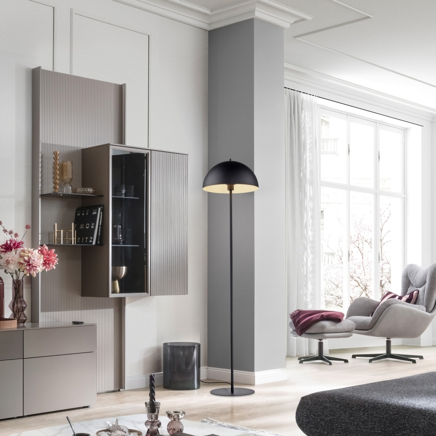 Schöner Wohnen 11727-18 - Stojací lampa ALI 1xE27/25W/230V černá