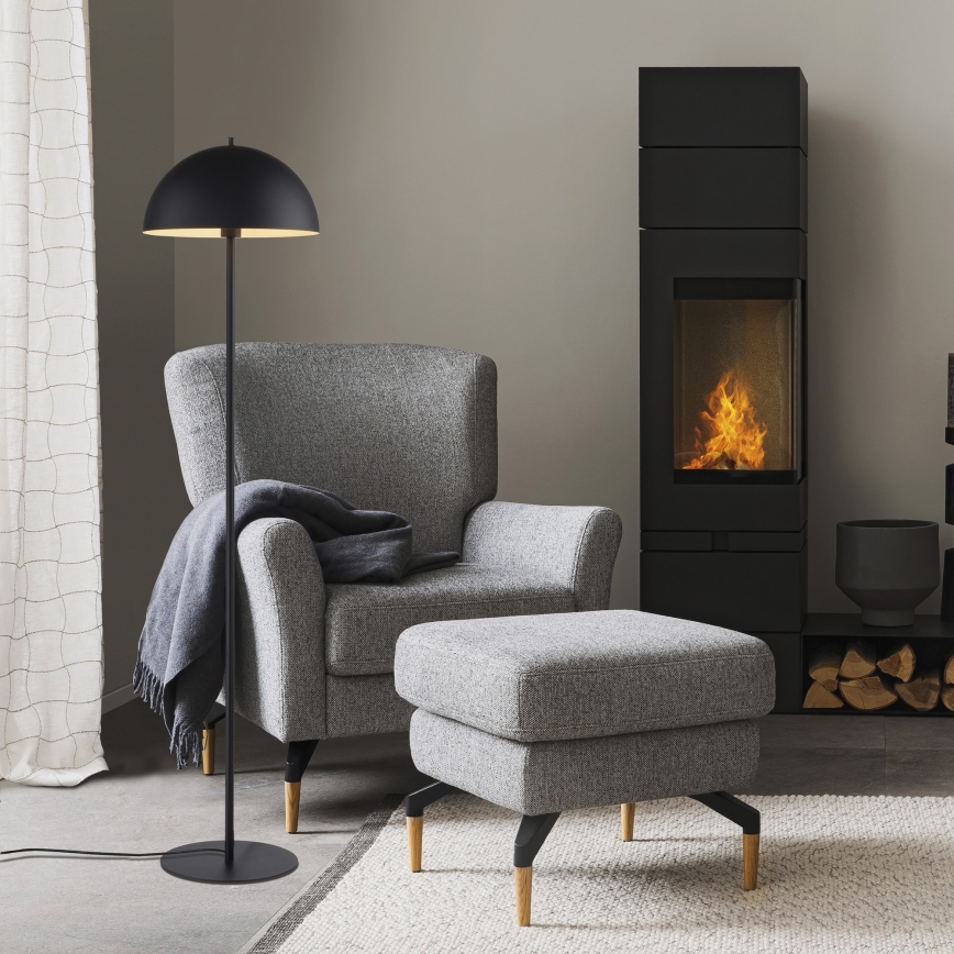 Schöner Wohnen 11727-18 - Stojací lampa ALI 1xE27/25W/230V černá