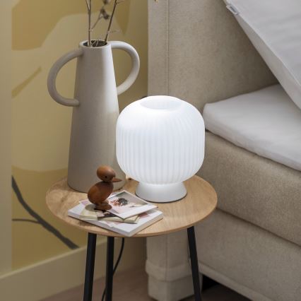 Schöner Wohnen 13573-16 - Stolní lampa NAMI 1xE27/25W/230V bílá
