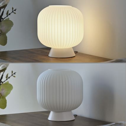 Schöner Wohnen 13573-16 - Stolní lampa NAMI 1xE27/25W/230V bílá