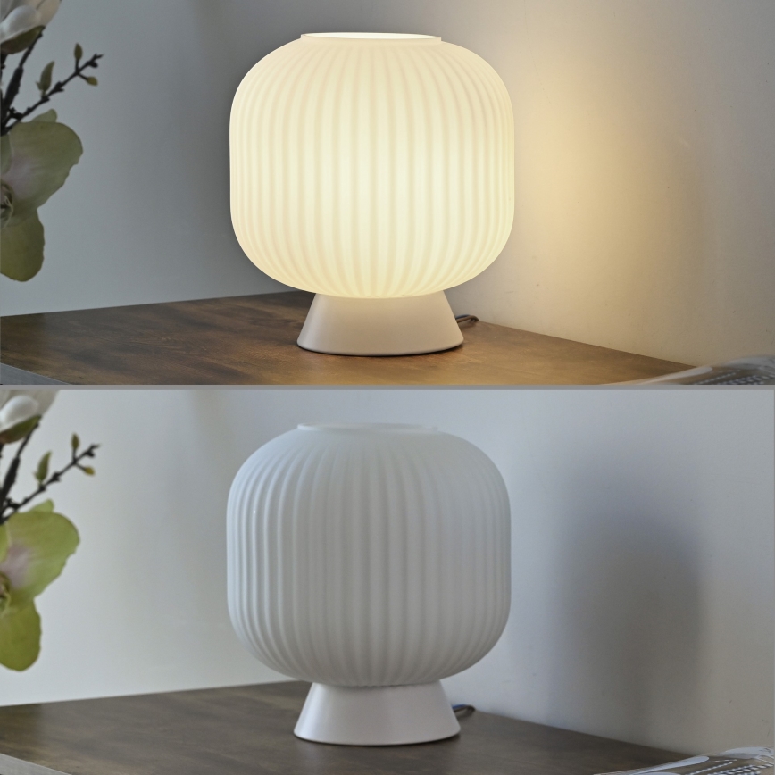 Schöner Wohnen 13573-16 - Stolní lampa NAMI 1xE27/25W/230V bílá