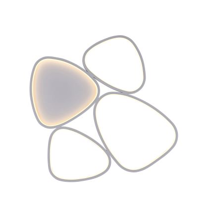 Schöner Wohnen 14038-16 - LED Stmívatelné stropní svítidlo PEBBLES LED/35,5W/230V bílá