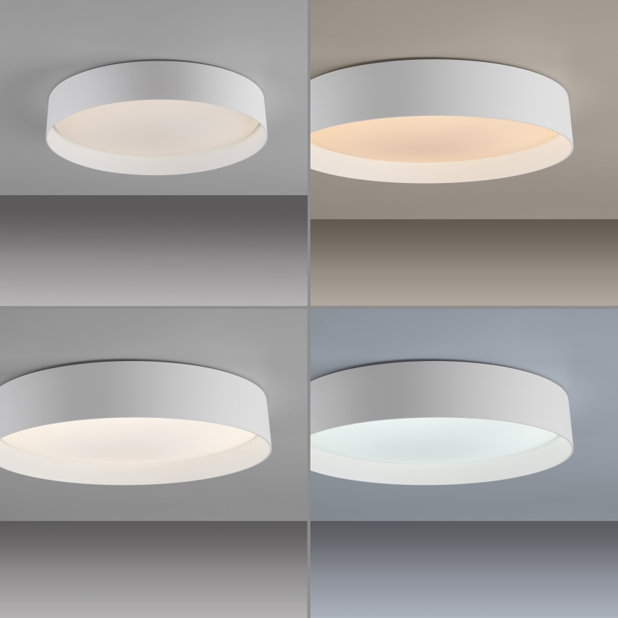 Schöner Wohnen 14594-16 - LED Stmívatelné stropní svítidlo TAVOLI LED/20W/230V 2700-6500K pr. 39 cm bílá + dálkové ovládání