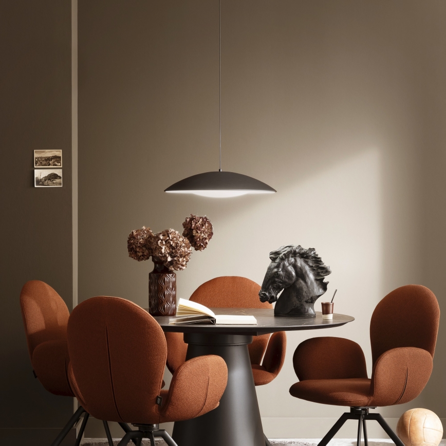 Schöner Wohnen 14606-18 - LED Stmívatelný lustr na lanku LENTE LED/17W/230V pr. 40 cm černá