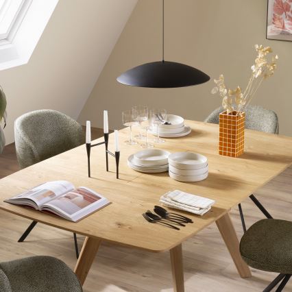 Schöner Wohnen 14606-18 - LED Stmívatelný lustr na lanku LENTE LED/17W/230V pr. 40 cm černá