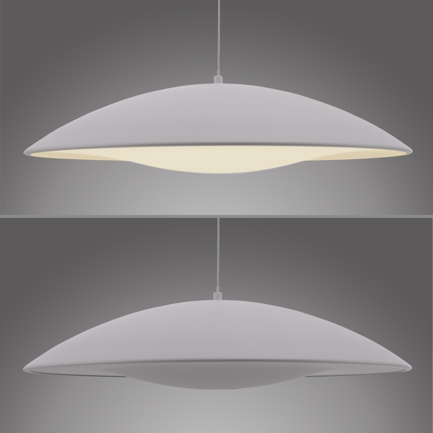 Schöner Wohnen 14607-16 - LED Stmívatelný lustr na lanku LENTE LED/23W/230V pr. 50 cm bílá