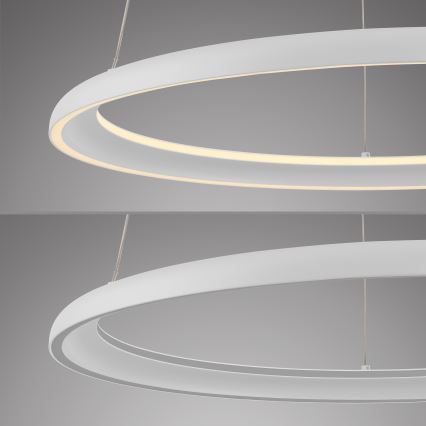 Schöner Wohnen 15570-16 - LED Stmívatelný lustr na lanku QUILLO LED/36W/230V pr. 60 cm bílá