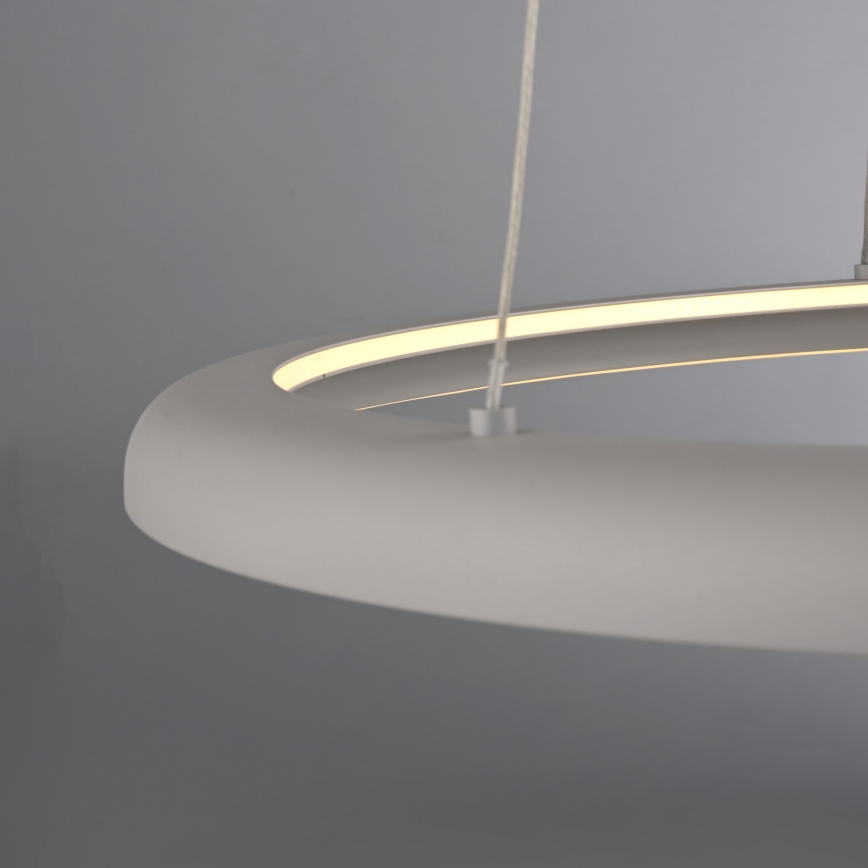 Schöner Wohnen 15570-39 - LED Stmívatelný lustr na lanku QUILLO LED/36W/230V pr. 60 cm šedá