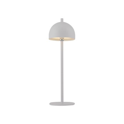 Schöner Wohnen 19244-16 - LED Stmívatelná dotyková nabíjecí venkovní stolní lampa BELLIS LED/2,5W/5V 2600 mAh IP54 bílá