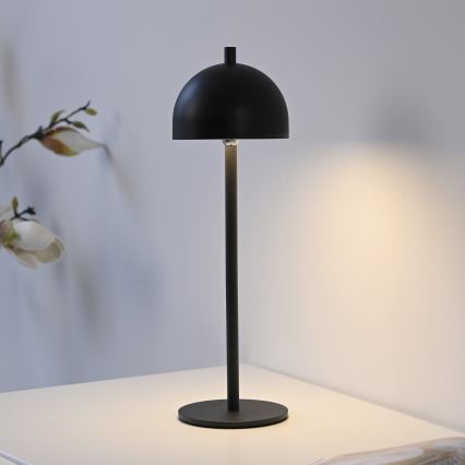 Schöner Wohnen 19244-18 - LED Stmívatelná dotyková nabíjecí venkovní stolní lampa BELLIS LED/2,5W/5V 2600 mAh IP54 černá