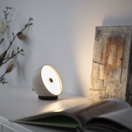 Schöner Wohnen 19244-39 - LED Stmívatelná dotyková nabíjecí venkovní stolní lampa BELLIS LED/2,5W/5V 2600 mAh IP54 šedá