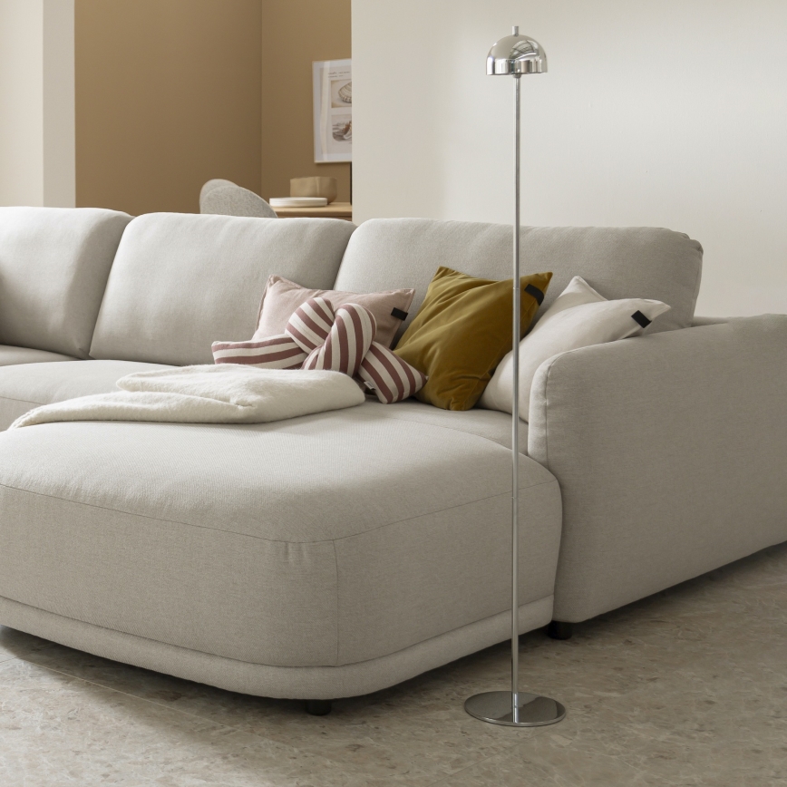 Schöner Wohnen 19245-17 - LED Stmívatelná dotyková nabíjecí venkovní stojací lampa BELLIS LED/2,5W/5V 2600 mAh IP54 lesklý chrom