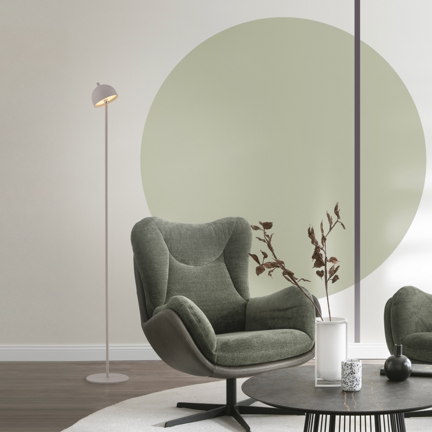 Schöner Wohnen 19245-39 - LED Stmívatelná dotyková nabíjecí venkovní stojací lampa BELLIS LED/2,5W/5V 2600 mAh IP54 šedá