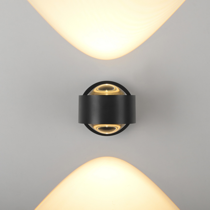 Schöner Wohnen 19331-18 - LED Nástěnné svítidlo CHIA 2xLED/2W/230V černá