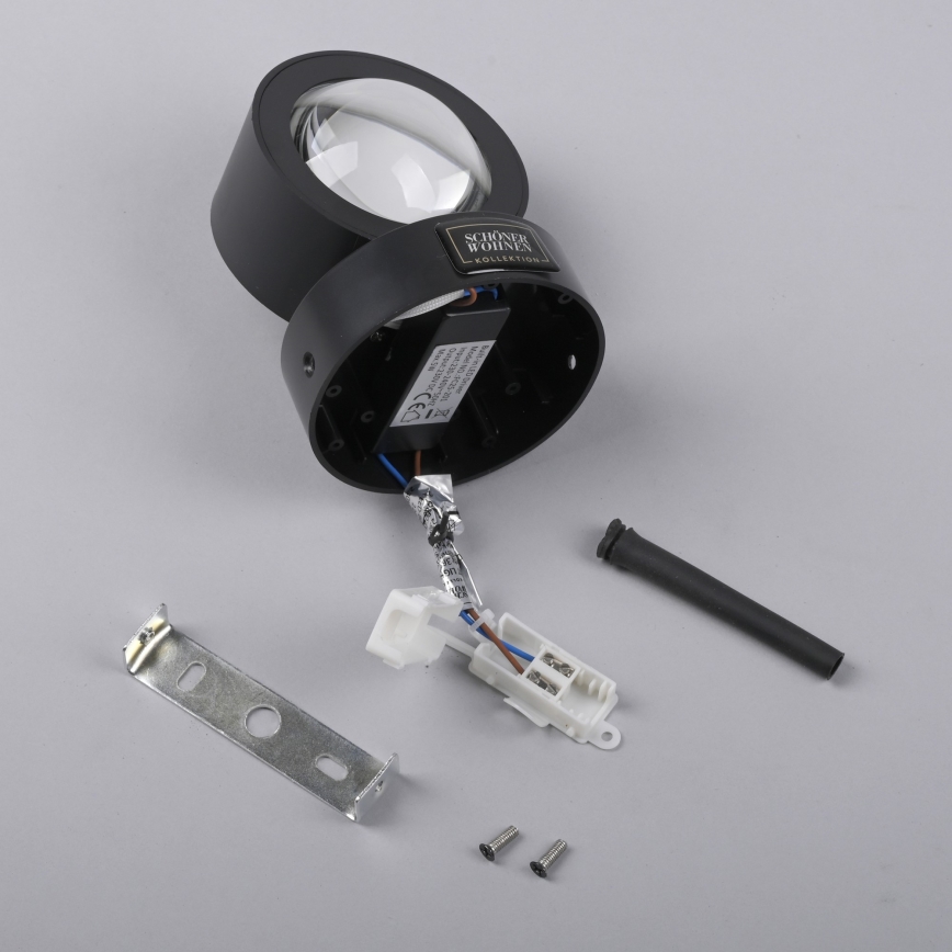 Schöner Wohnen 19331-18 - LED Nástěnné svítidlo CHIA 2xLED/2W/230V černá