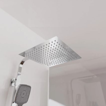 Schütte 60531 - Sprchová sada s termostatickou baterií OCEAN lesklý chrom/antracit