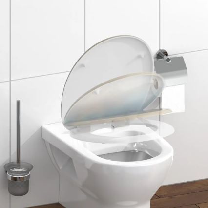 Schütte 82196 - Záchodové prkénko BEACH SoftClose duroplast
