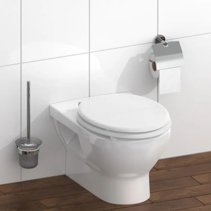Schütte 84100-A - Záchodové prkénko WHITE SoftClose MDF dřevo