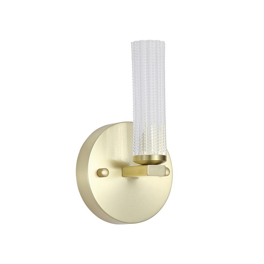 Searchlight - LED Stmívatelné koupelnové nástěnné svítidlo ABERDEEN LED/7W/230V IP44 mosaz