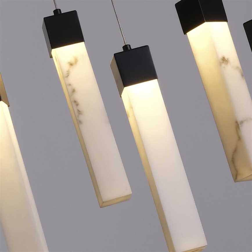 Searchlight - LED Lustr na lanku MOONBEAM LED/56W/230V