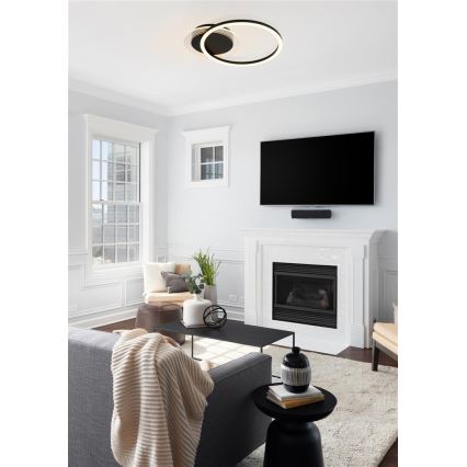 Searchlight - LED Stmívatelné stropní svítidlo CONTOUR LED/24W/230V 3000K