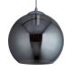 Searchlight - Lustr na lanku BALL 1xE27/60W/230V černá