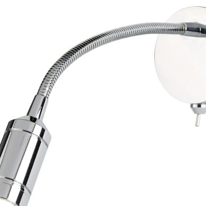 Searchlight - LED Flexibilní lampička ADJU LED/1W/230V lesklý chrom