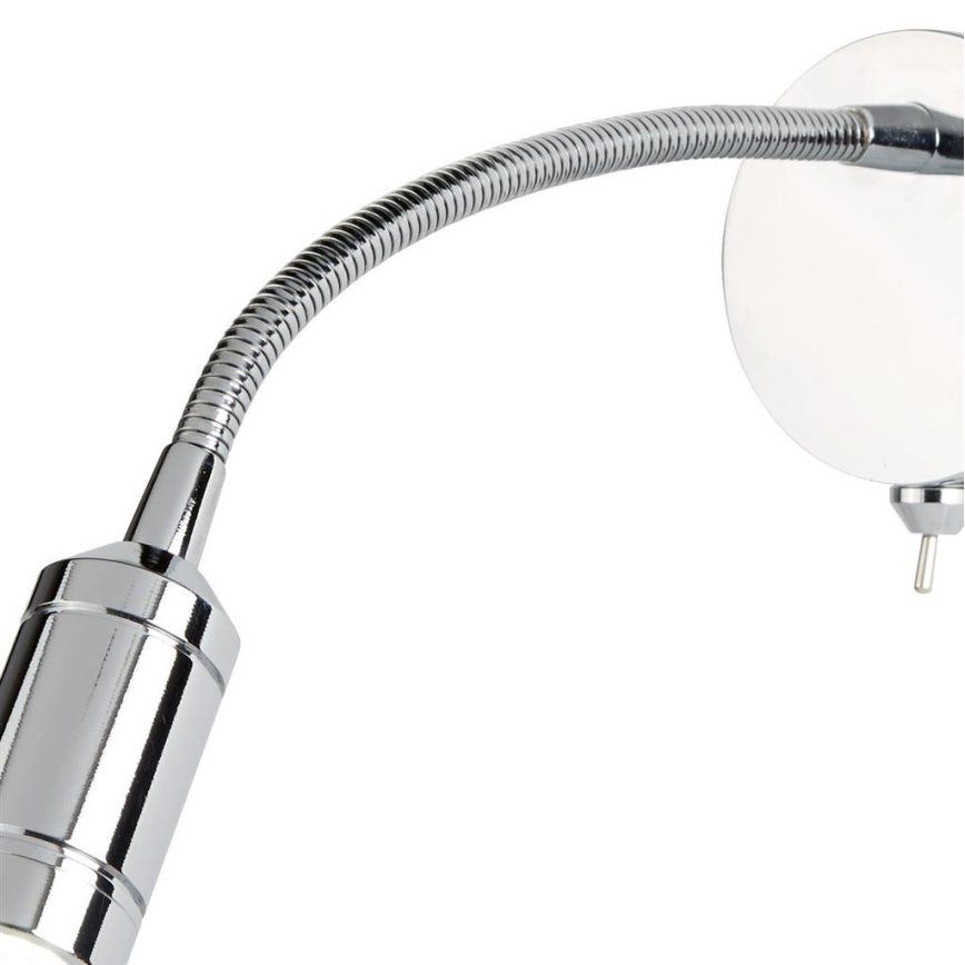 Searchlight - LED Flexibilní lampička ADJU LED/1W/230V lesklý chrom