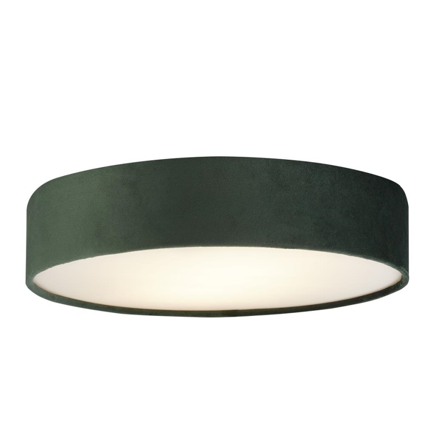 Searchlight - Stropní svítidlo DRUM 3xE27/60W/230V zelená