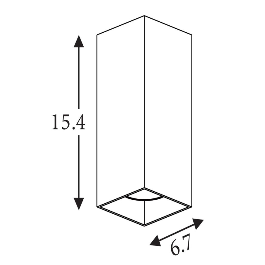 Searchlight - Nástěnné svítidlo DON 2xGU10/10W/230V zlatá